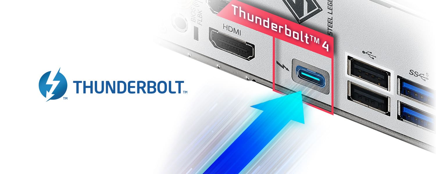 Thunderbolt™ 4/USB4 